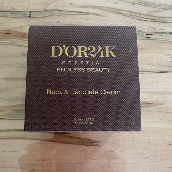 Other - NEW AUTHENTIC D’OR24K Prestige Neck and Décolleté Cream expires 05/27